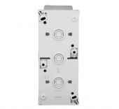 Priza dubla PE+capac, 16A, vertical, PT, cl.elastice, IP54