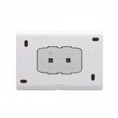Priza dubla Schuko 16A alb Nivo - OVIVO | 402-010000-907