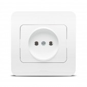 Priza fara contact de protectie 16A alb Jazz - ELBI