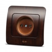 Priza fara contact de protectie 16A nuc inchis Jazz - ELBI