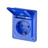 Priza fixa Schuko 2P+E 16A 250V – SCAME | 570.4062