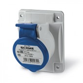 Priza industriala fixa 2P+E 16A 250V IP44 – SCAME | 413.1663