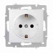 Priza Schuko 16A alb Vesna - LEZARD