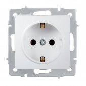 Priza Schuko 16A alb Vesna - LEZARD