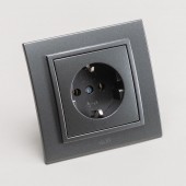Priza Schuko 16A fume Zena - ELBI