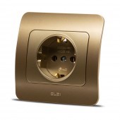 Priza Schuko 16A titan Jazz - ELBI