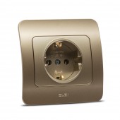Priza Schuko 16A titan Jazz - ELBI