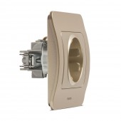 Priza Schuko 16A titan Jazz - ELBI