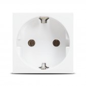 Priza Schuko 2M 16A alb Unica – SCHNEIDER | NU303618