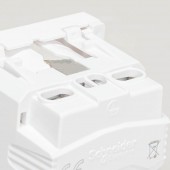Priza Schuko 2M 16A alb Unica – SCHNEIDER | NU303618