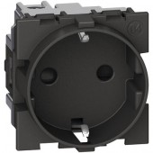 Priza Schuko 2M 16A negru Living Now – LEGRAND | KG4141
