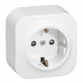 Priza Schuko aplicata 16A alb Forix - LEGRAND | 782411
