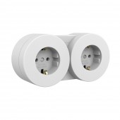 Priza Schuko aplicata 16A IP54 gri Xone - OVIVO | 406-010000-921