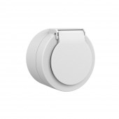 Priza Schuko cu capac aplicata 16A IP54 gri Xone - OVIVO | 406-010000-249