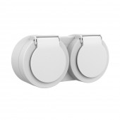 Priza Schuko cu capac aplicata 16A IP54 gri Xone - OVIVO