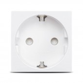 Priza Schuko protectie copii 2M 16A alb Unica – SCHNEIDER | NU303718