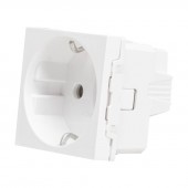 Priza Schuko protectie copii 2M 16A alb Unica – SCHNEIDER | NU303718