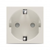 Priza Schuko protectie copii 2M 16A bej mat Moda Voice – ELBI
