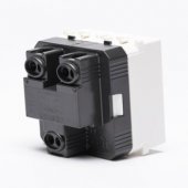 Priza Standard German 2 Module Alb 16A 2P+E