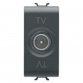 Priza TV capat 1M negru Chorus – GEWISS | GW12361