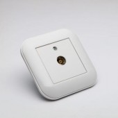 Priza TV intermediara alb Loft - OVIVO | 404-010301-224