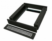 Profil latime soclu perf. 600mm DS/DSZ/DSS, negru RAL9005