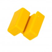 Protection-cover yellow for pin busbar on 1 MW
