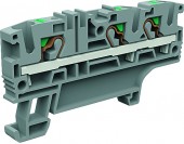 Push-in terminal EFC410GR 4mm² grey