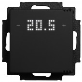 Pushbutton 2-gang,2x Temp.Display,I/O,Climate-&CO2-control