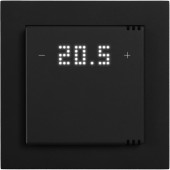 Pushbutton 2-gang,2x Temp.Display,I/O,Climate-&CO2-control