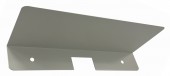 Rain roof white for emergency luminaires design C1