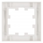 Rama 1 aparat, Design CUBIC, alb