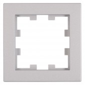 Rama 1 aparat, Design CUBIC, argintie