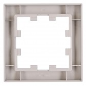 Rama 1 aparat, Design CUBIC, argintie