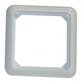 Rama 1 aparat IP44, alb-perla