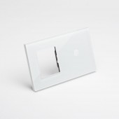 Rama 2 posturi touch - alb Pulsar Touch NS - PULSAR