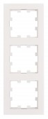 Rama 3 aparate, Design CUBIC, alb