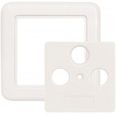Rama alba 3port.75x75mm pt.HSATD3A/HSATDDA,SZU 2-10