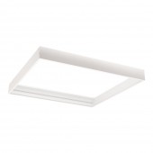 Rama Aluminiu Alb Panou LED Backlit 595x595x65mm - SOLENTIS