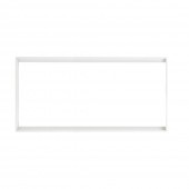 Rama Aluminiu Alb Panou LED Slim 295x1195x43mm - NOVELITE