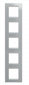 Rama decor 5x2M, argintie