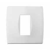 Rama decorativa soft 1/2M, alb