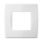 Rama decorativa soft 2M, alb