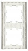 Rama doua module, sticla alba