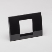 Rama ornament 2M negru System - GEWISS | GW22112