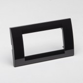 Rama ornament 4M negru System - GEWISS | GW22114