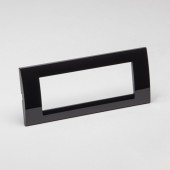 Rama ornament 6M negru System - GEWISS | GW22116