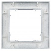 Rama pentru 1 aparat cu dimensiuni de 55x55mm, antracit
