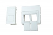 Rama simpla 45x22,5 dreapta pentru 1 modul RJ45