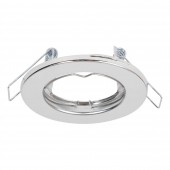 Rama spot Italian Pluton GU10 81X65mm, crom, Metsan